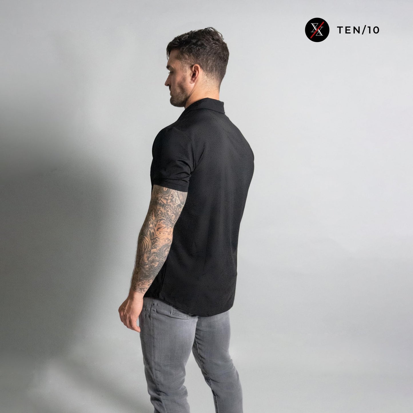 Stratus Polo – Short Sleeve, Button Collar