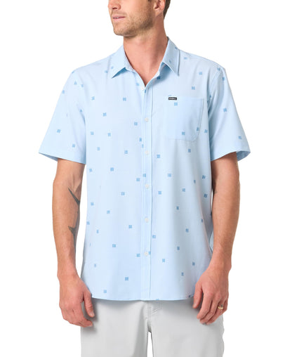 UPF Slub Short Sleeve Woven Shirt – Relaxed Fit