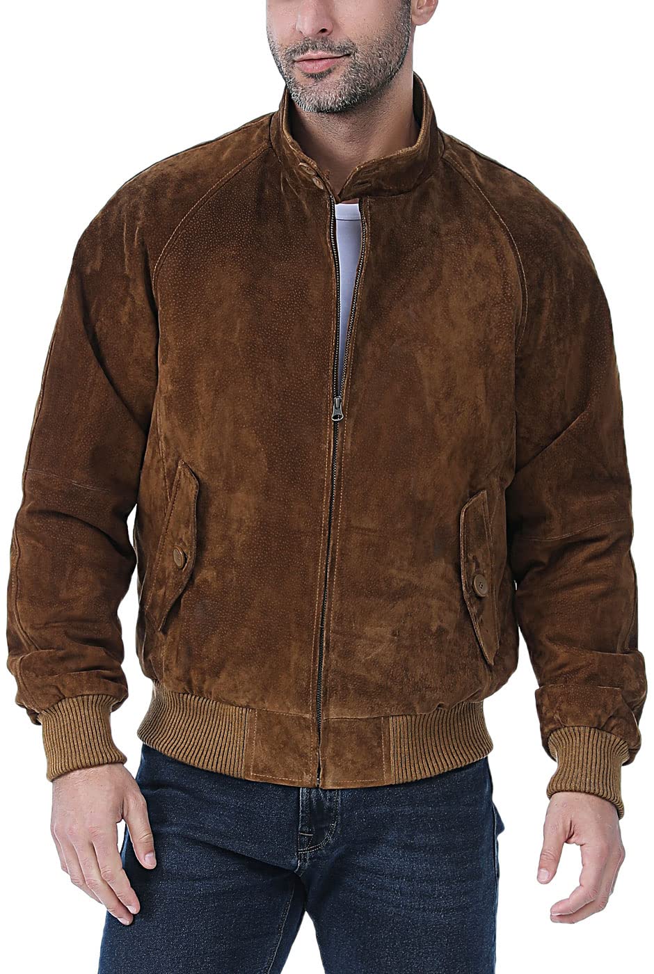 WWII Leather Bomber Jacket – Men’s