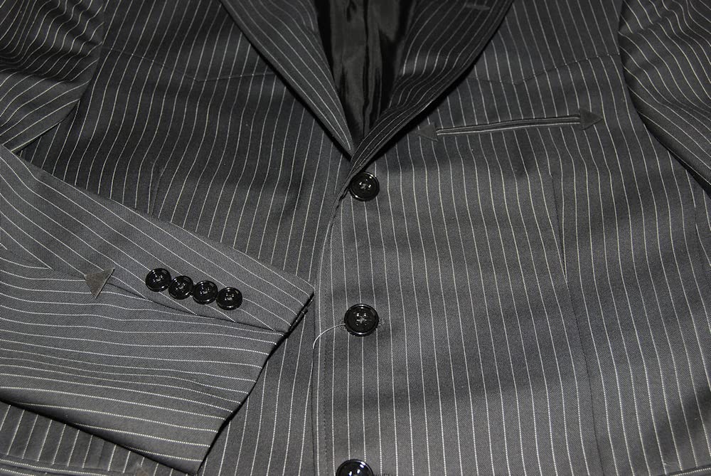 Pinstripe Wool Sport Blazer – Men’s