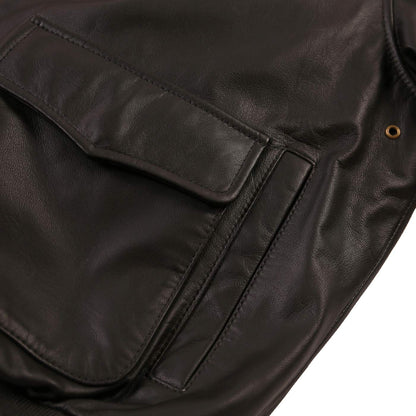 A-2 Leather Flight Bomber Jacket – Men’s