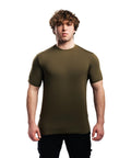 Fitted Scoop Neck T-Shirt for Men