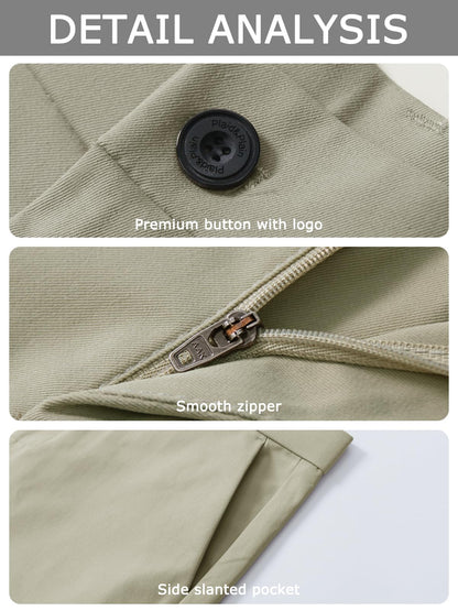 Slim Fit Stretch Dress Pants – Wrinkle Free