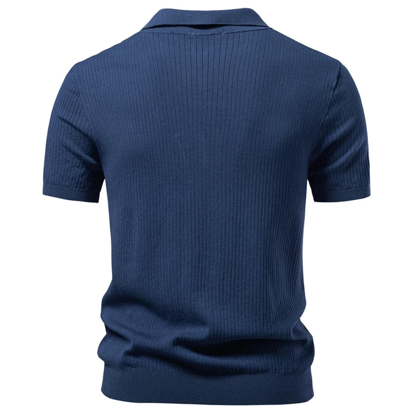Classic Solid Polo – Breathable Business Casual