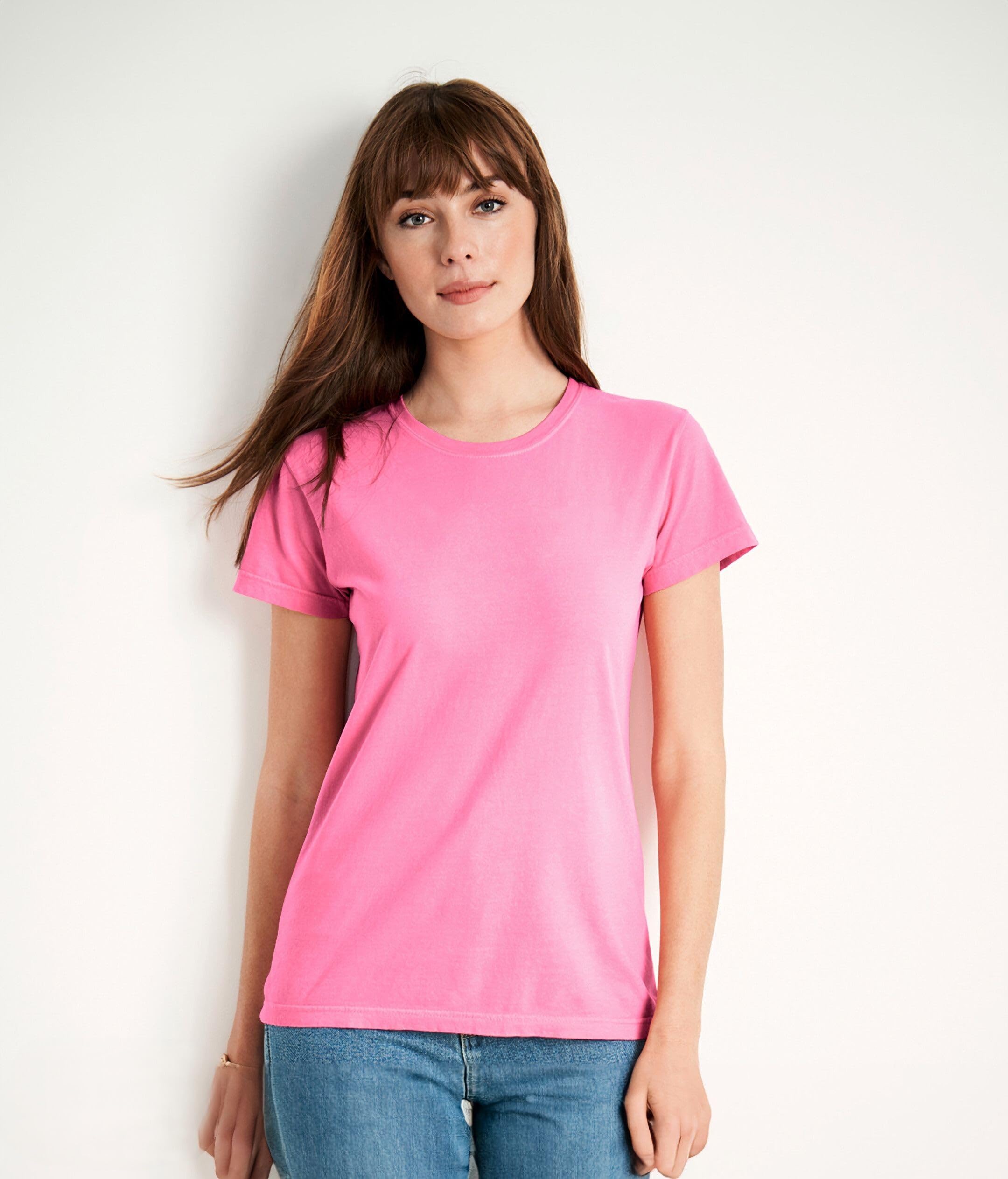 Cotton Short Sleeve T-Shirt Set (6-Pack) – Multicolor