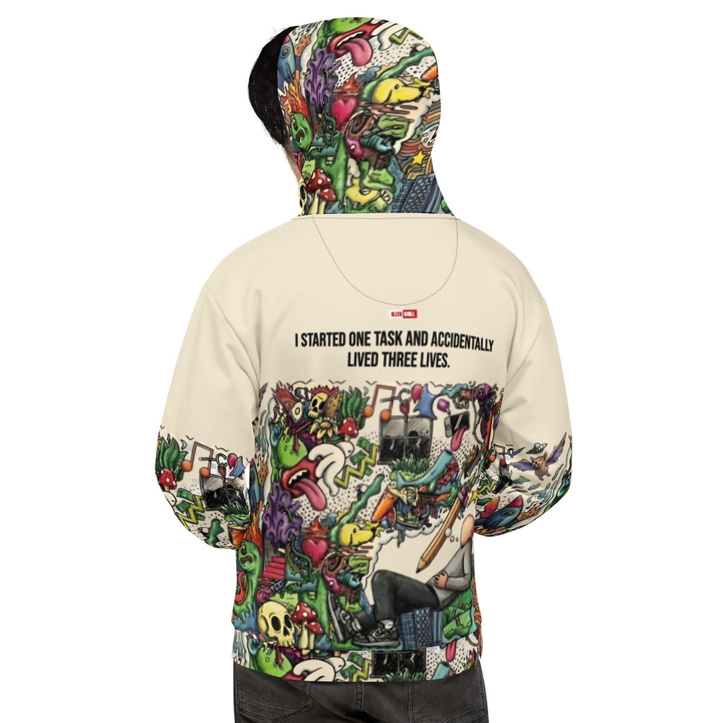 ADHD Warrior Heavyweight Hoodie – Neurodivergent Pride