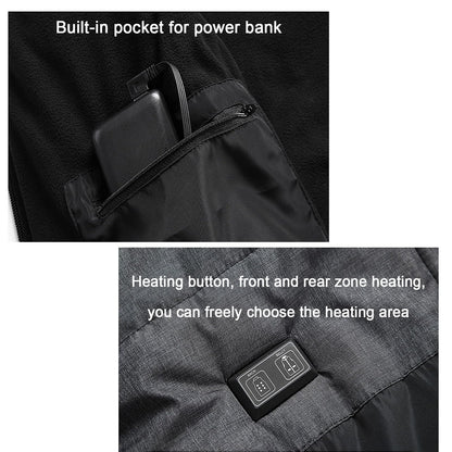 Heated Vest – Lightweight, USB Rechargeable
