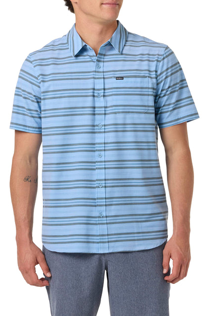 UPF Slub Short Sleeve Woven Shirt – Relaxed Fit