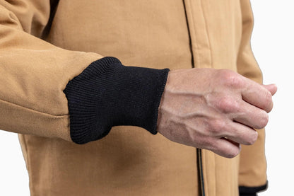 ArcGuard Arc Flash Short Coat – Kevlar/Nomex, Carmel Brown