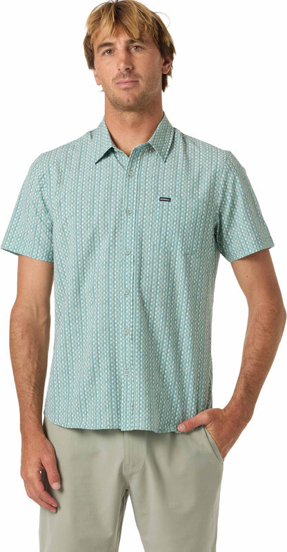 UPF Slub Short Sleeve Woven Shirt – Relaxed Fit