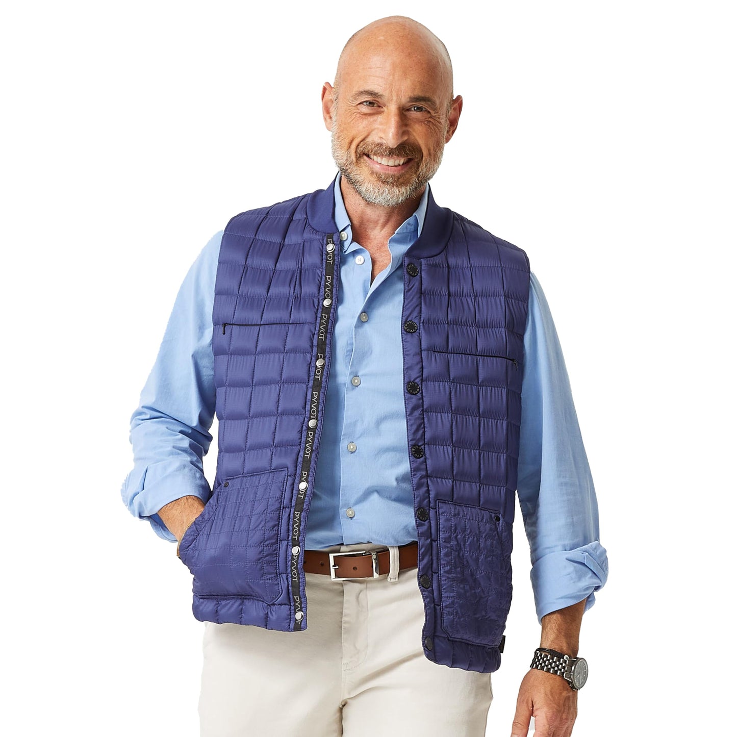 Journey Quilted Weighted Vest – Men’s