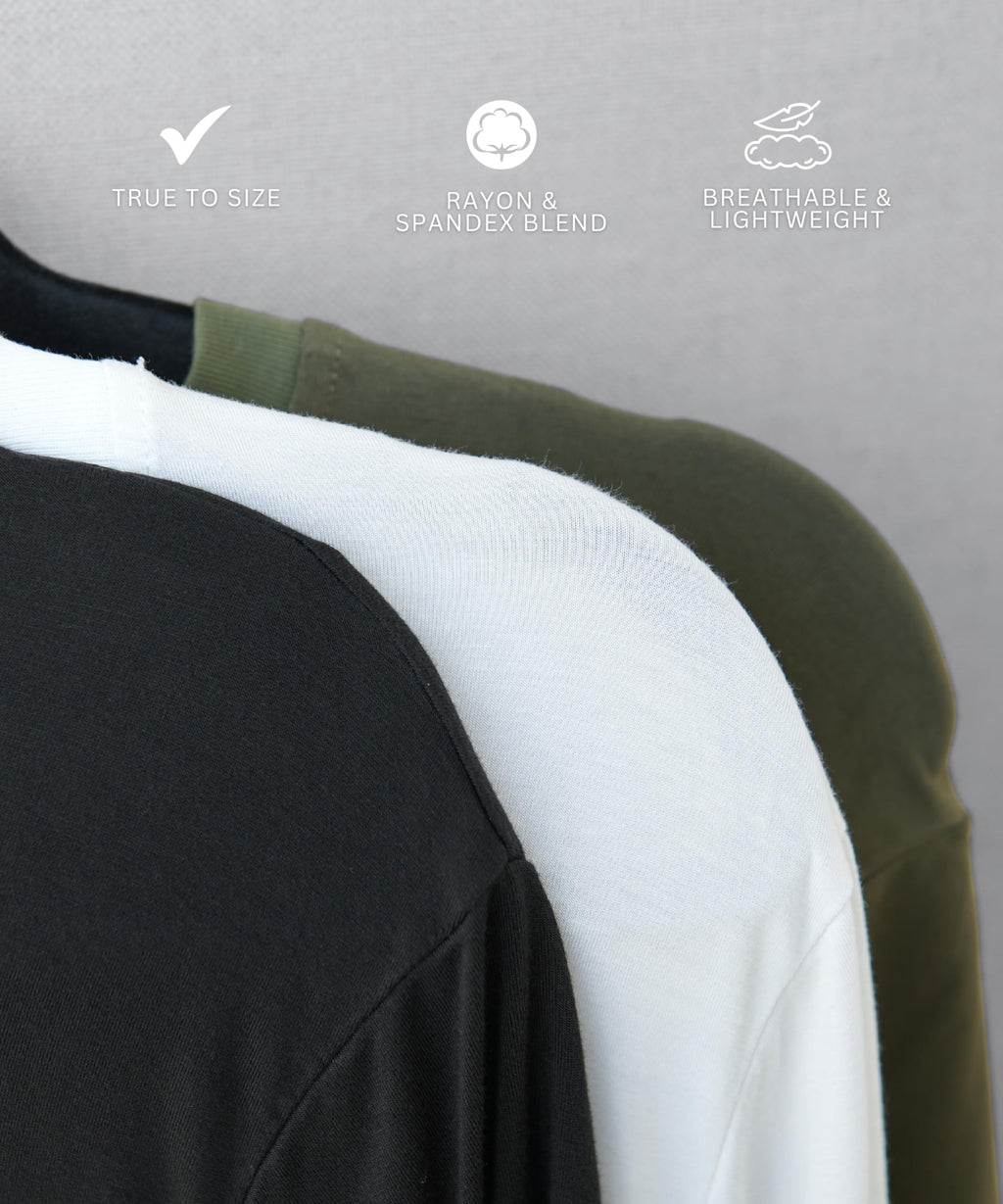 Fitted Scoop Neck T-Shirt for Men