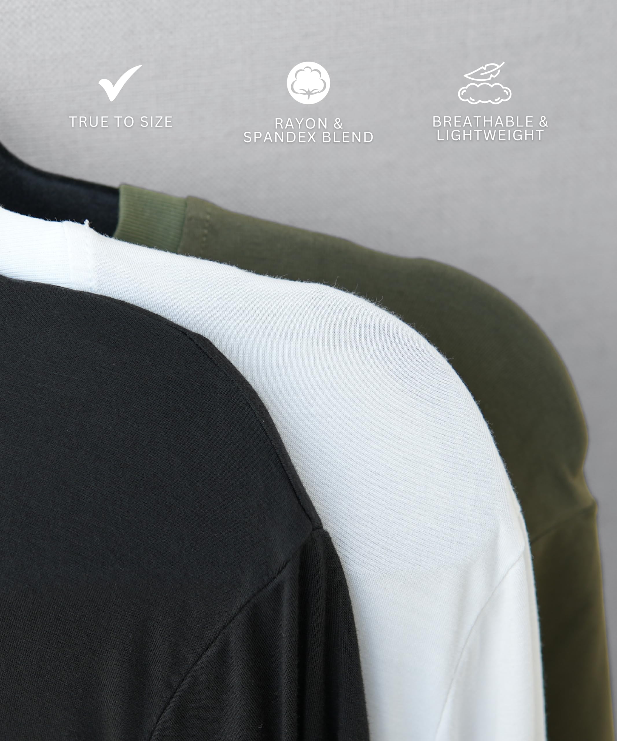 Fitted Scoop Neck T-Shirt for Men