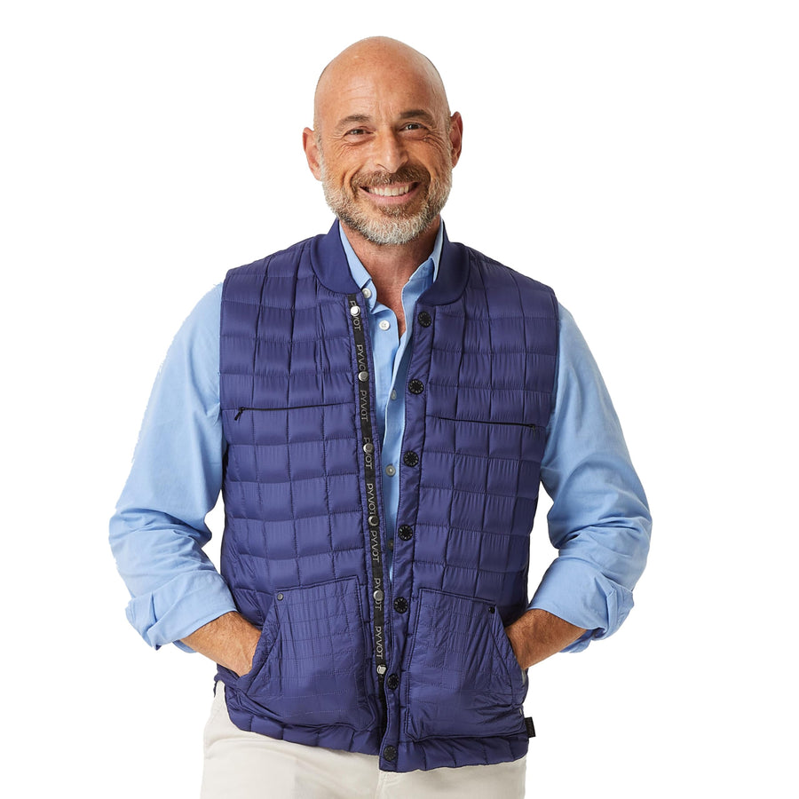 Journey Quilted Weighted Vest – Men’s