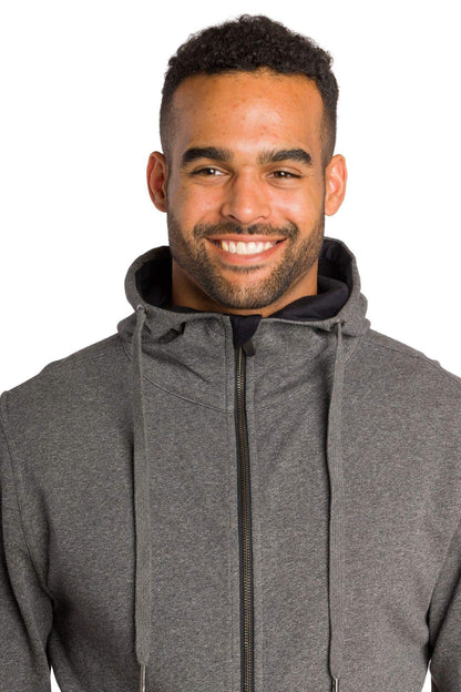 Full Zip Hooded Jacket – Liquid & Stain Resistant